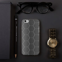 Load image into Gallery viewer, Black octagon iPhone Case