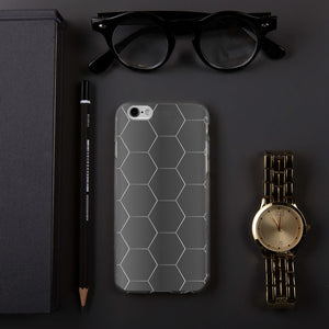 Black octagon iPhone Case