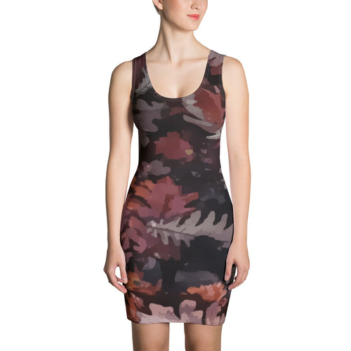 Tree Leaves Cut & Sew Dress