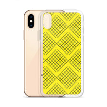 Load image into Gallery viewer, Imaginary Yellow Nets iPhone Case