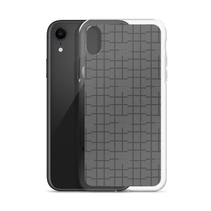 Gray Wall Solid iPhone Case