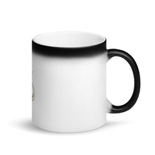 Load image into Gallery viewer, Just Married Matte Black Magic Mug