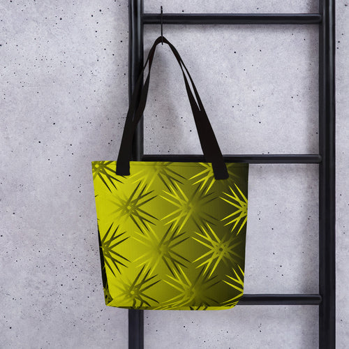 Imaginary Dynamic Yellow Retinal Tote bag