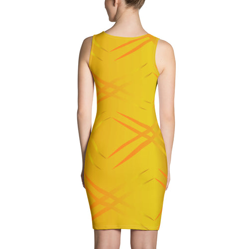 Imaginary Dynamic Fire Retinal Dress