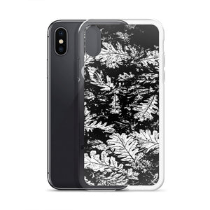 White Tree Leaves iPhone Case