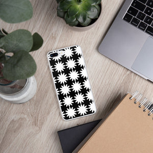 White Flowers Dynamic iPhone Case