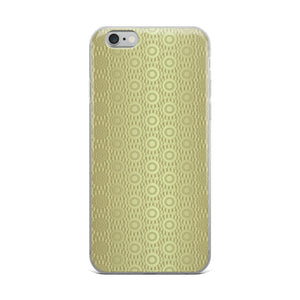 Dynamic Golden Frills iPhone Case