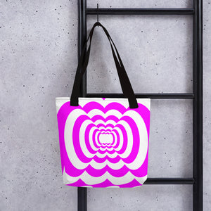 Pink Whirlpool Tote bag