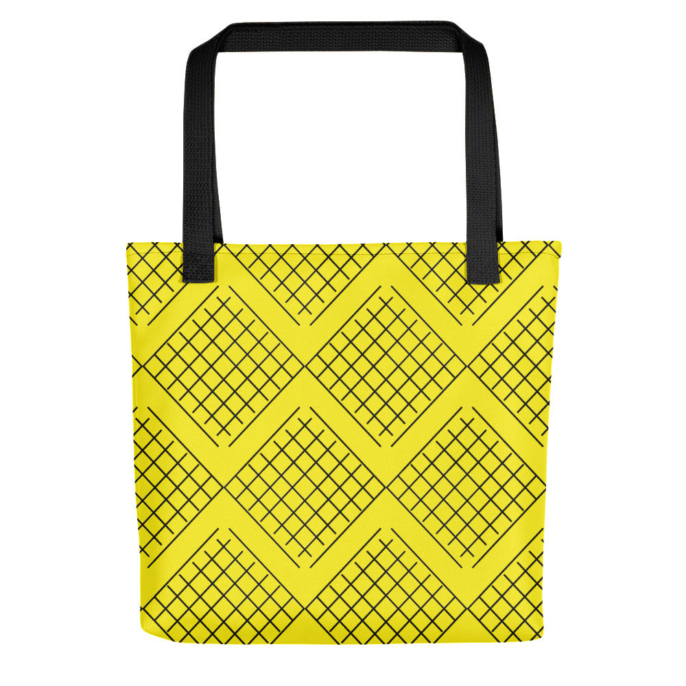 Imaginary Yellow Nets Tote bag