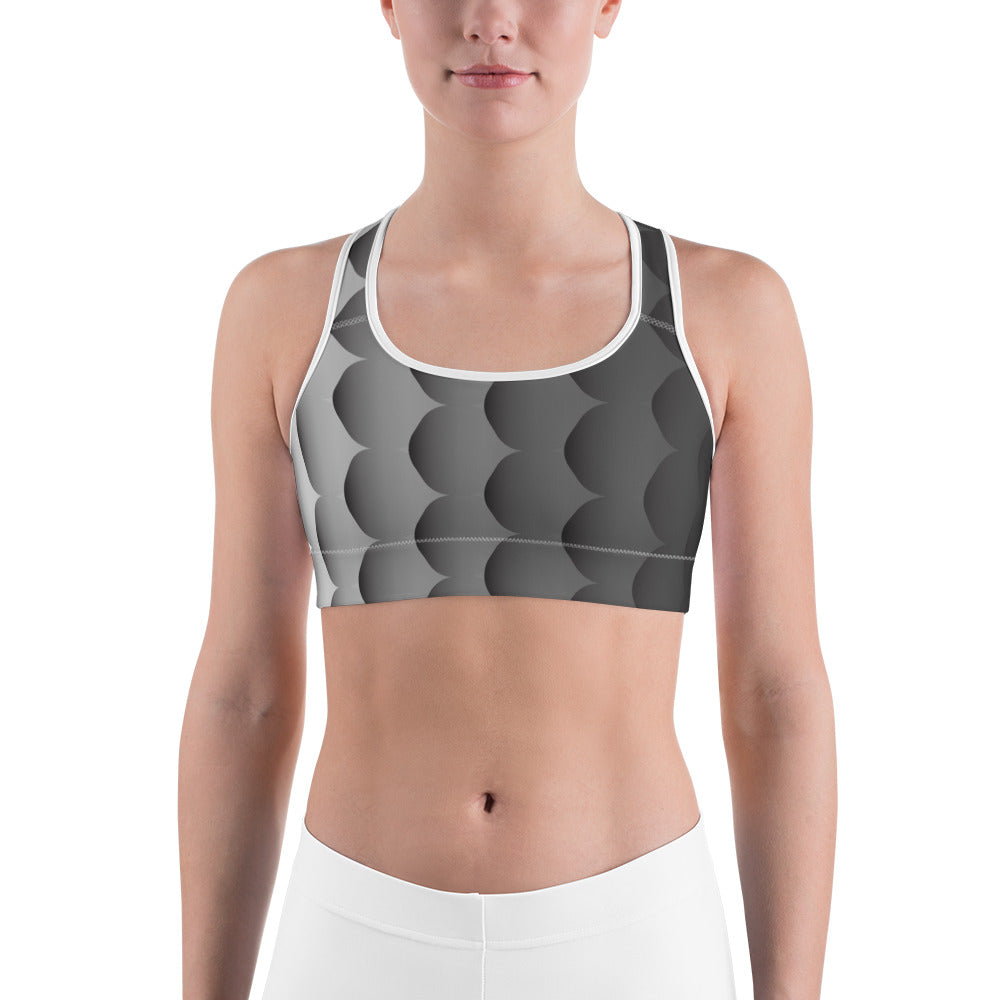 Black Shade Sports Bra