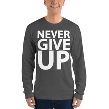 Load image into Gallery viewer, Never Give Up Long sleeve t-shirt