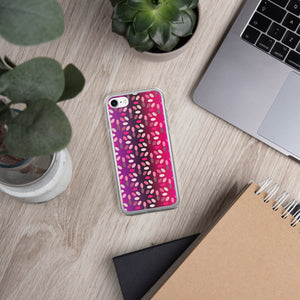 Dynamic pink iPhone Case