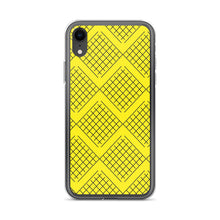 Load image into Gallery viewer, Imaginary Yellow Nets iPhone Case