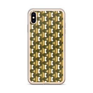 Golden Stars Frills iPhone Case