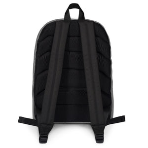 Black Silver Nets Backpack