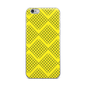 Imaginary Yellow Nets iPhone Case