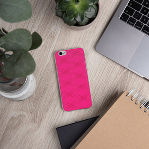 Imajinary Pink Quadrant iPhone Case