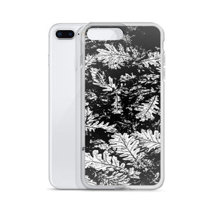 White Tree Leaves iPhone Case