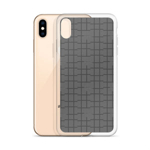 Gray Wall Solid iPhone Case