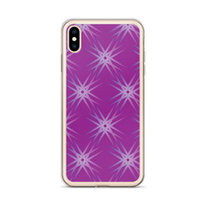 Dynamic Purple Retinal iPhone Case