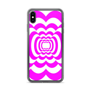 Pink Whirlpool iPhone Case