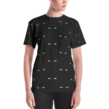 Load image into Gallery viewer, Golden Bats In Black Women&#39;s T-shirt