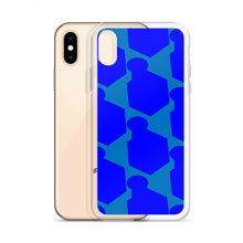 Load image into Gallery viewer, Shine Blue Dynamics iPhone Case