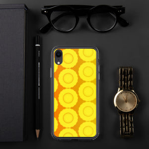 Sun Sine Flowers iPhone Case