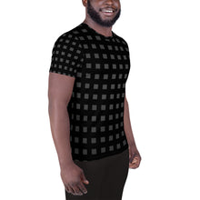 Load image into Gallery viewer, Black Jail Men&#39;s Athletic T-shirt