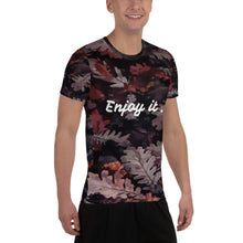 Load image into Gallery viewer, Enjoy it Men&#39;s Athletic T-shirt