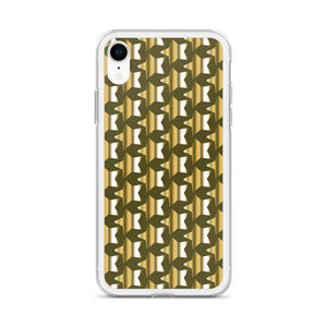 Golden Stars Frills iPhone Case