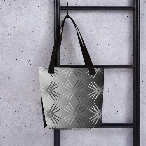 Imaginary Dynamic Silver Retinal Tote bag