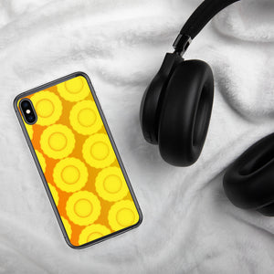 Sun Sine Flowers iPhone Case