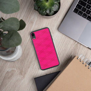 Imajinary Pink Quadrant iPhone Case