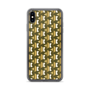 Golden Stars Frills iPhone Case