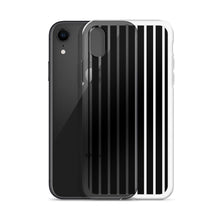 Load image into Gallery viewer, Multiple Black Strips iPhone Case