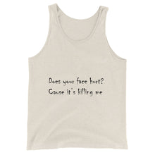 Load image into Gallery viewer, Your Face Hurt Unisex  Tank Top