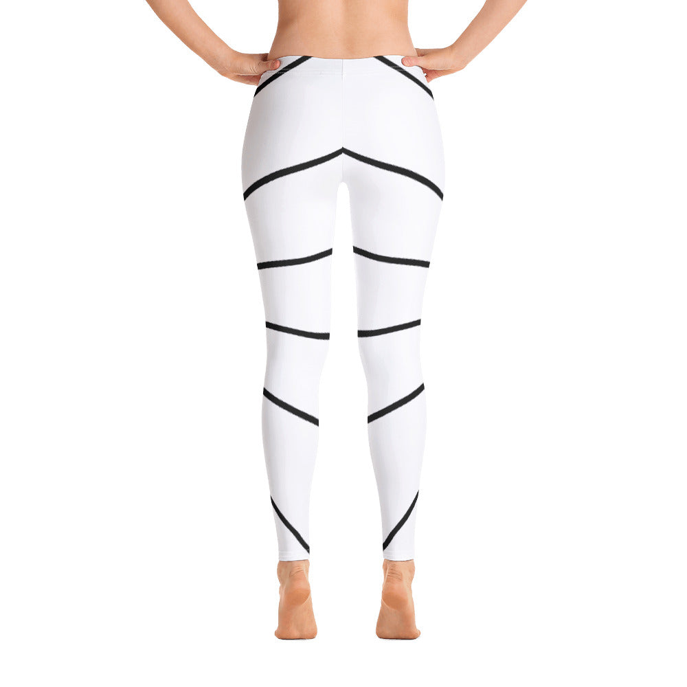 Black In White Girls Leggings