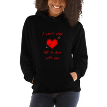 Load image into Gallery viewer, Fall in Love Hooded Sweatshirt