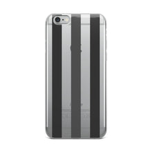 Load image into Gallery viewer, Black Strips iPhone Case