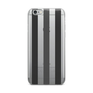 Black Strips iPhone Case