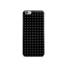 Load image into Gallery viewer, Gray Black Jail iPhone Case