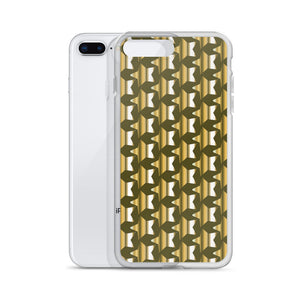 Golden Stars Frills iPhone Case