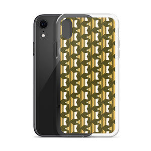 Golden Stars Frills iPhone Case