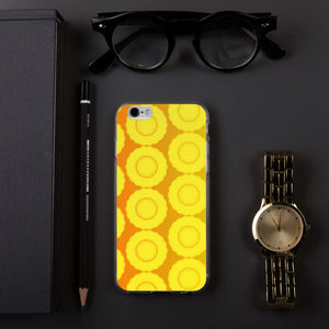 Sun Sine Flowers iPhone Case