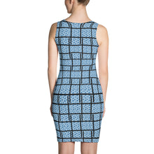 Load image into Gallery viewer, Blue In Black Network Dress