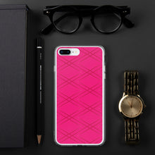 Load image into Gallery viewer, Imajinary Pink Quadrant iPhone Case