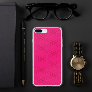 Imajinary Pink Quadrant iPhone Case