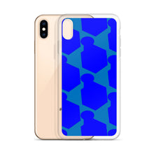 Load image into Gallery viewer, Shine Blue Dynamics iPhone Case