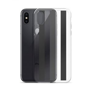 Black Strips iPhone Case